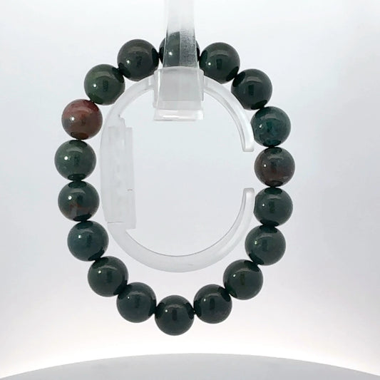 Natural Bloodstone Bracelet – Healing, Protection & Vitality