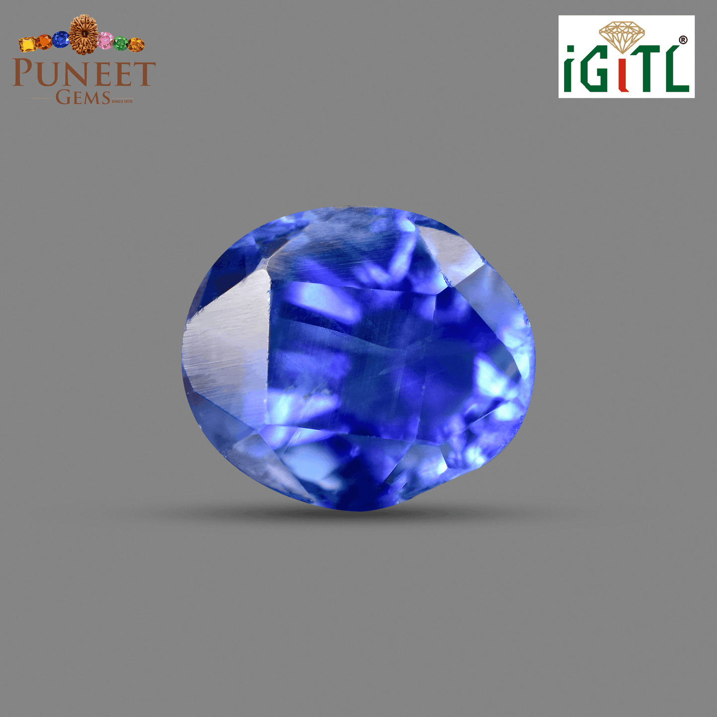 Natural Blue Sapphire (Neelam) 2.14 Ct – Certified