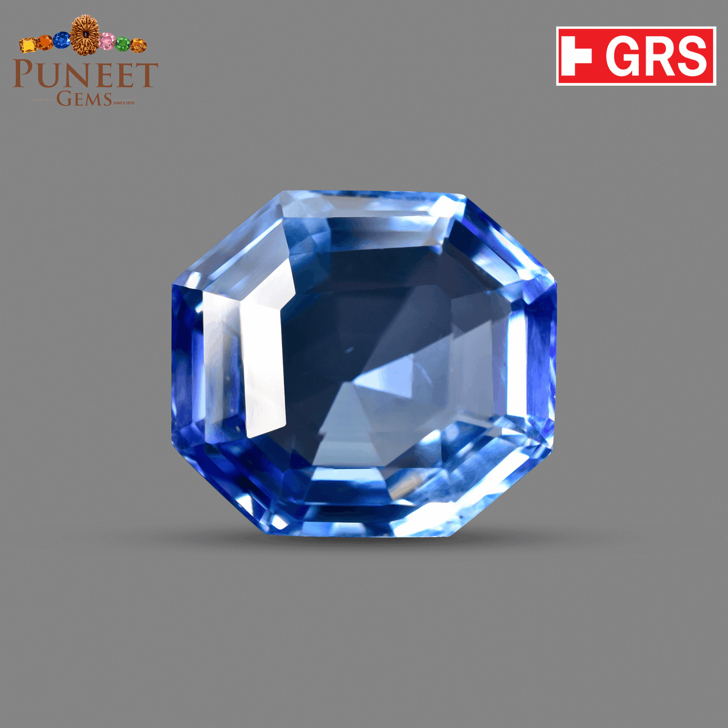 Natural Blue Sapphire (Neelam) 15.96 Ct – Certified