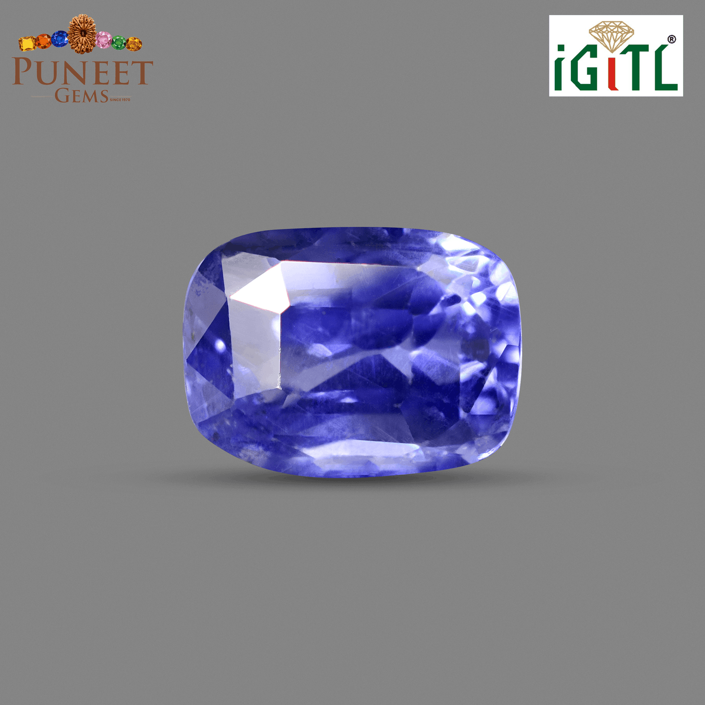Natural Blue Sapphire (Neelam) 2.20 Ct – Certified