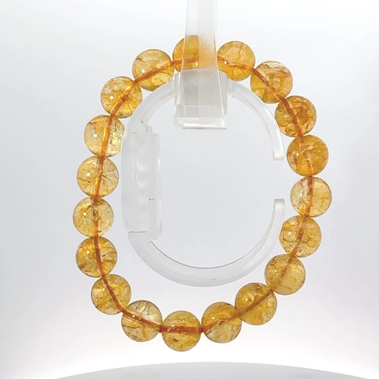Natural Citrine Gemstone Bracelet – Positivity, Success & Abundance