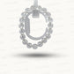 Natural Crystal Laser Cut Bracelet – Elegance, Clarity & Energy Amplification