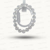 Natural Crystal Laser Cut Bracelet – Elegance, Clarity & Energy Amplification