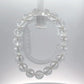 Natural Crystal Laser Cut Bracelet – Elegance, Clarity & Energy Amplification