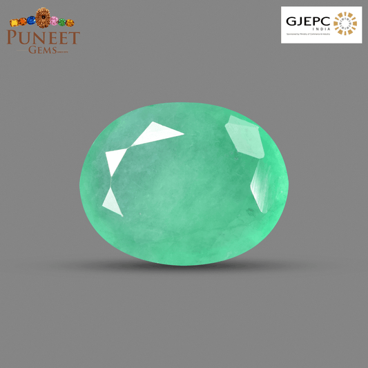 Natural Emerald (Panna) 6.48 Ct – Certified Premium Gemstone