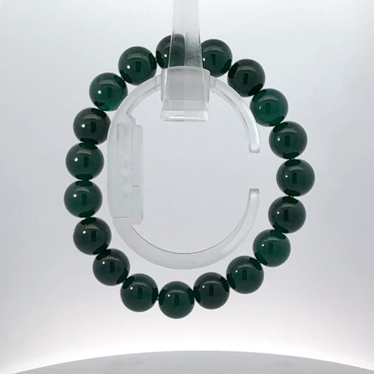 Natural Green Aventurine Dark Bracelet – Prosperity, Healing & Vitality