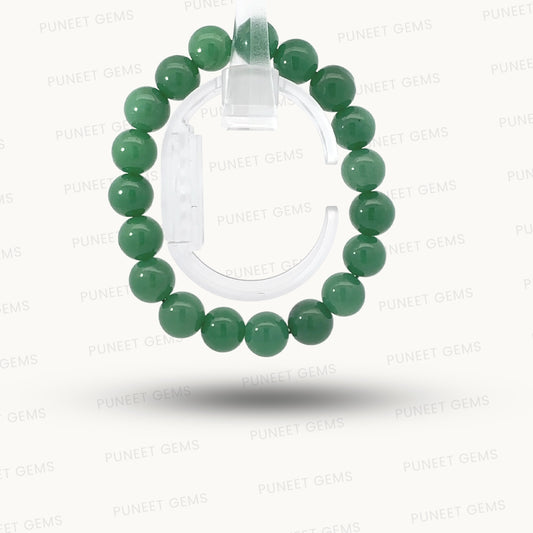 Natural Green Aventurine Light Bracelet – Luck, Positivity & Gentle Energy