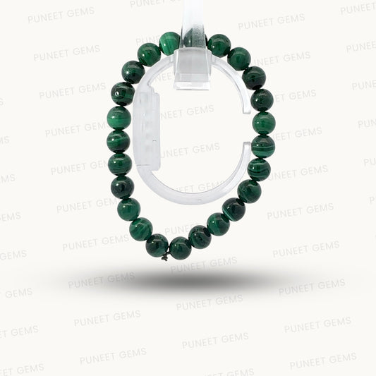 Natural Malachite Bracelet – Transformation, Protection & Emotional Healing