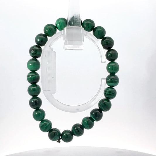 Natural Malachite Bracelet – Transformation, Protection & Emotional Healing