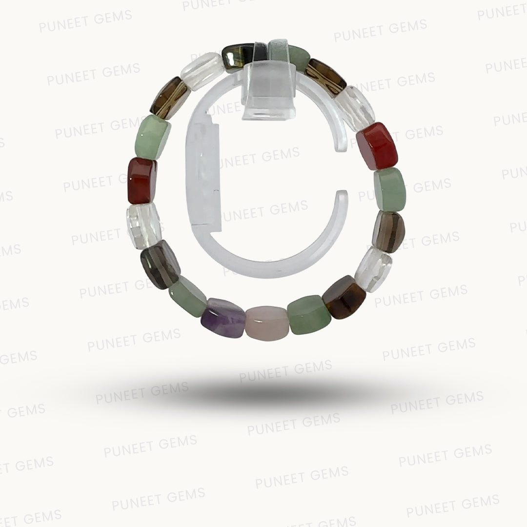 Natural Mix Stone Bracelet – Balance, Color & Holistic Healing in One