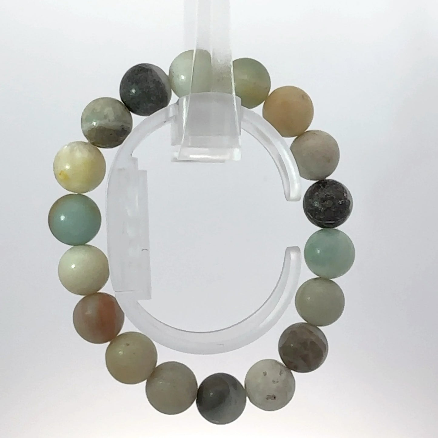 Natural Multi Amazonite Bracelet – Balance, Serenity & Inner Harmony