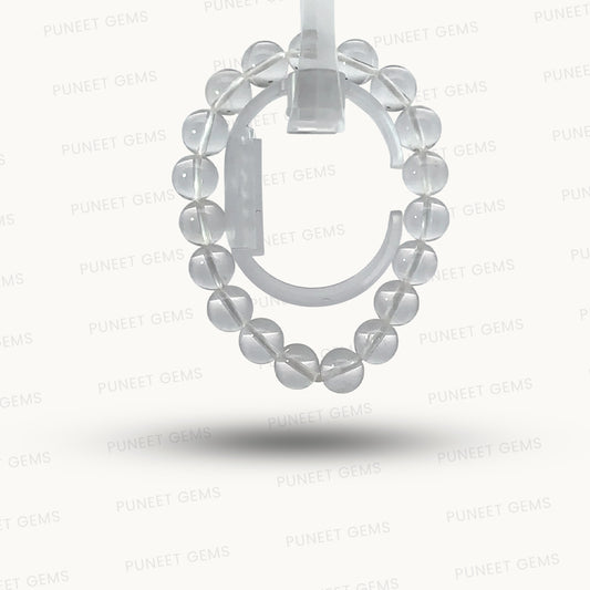 Natural Plain Crystal Bracelet – Pure Energy & Clarity