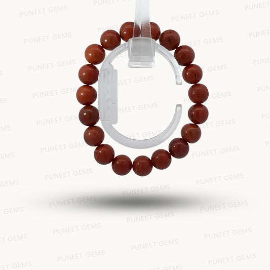 Natural Red Jasper Bracelet – Strength, Stability & Vitality