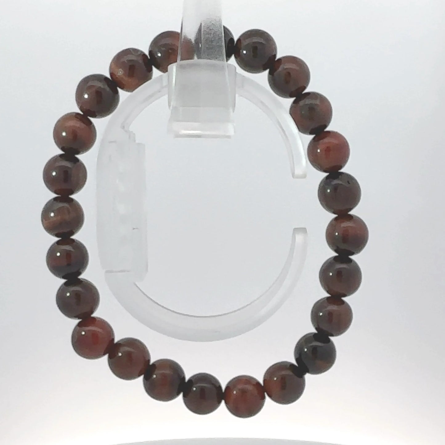 Natural Red Tiger Eye Bracelet – Passion, Confidence & Grounded Energy