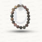 Natural Rhodonite Gemstone Bracelet – Love, Healing & Emotional Harmony