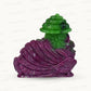 Natural Ruby Ganesh with Peacock Back Figure 552.63 CT