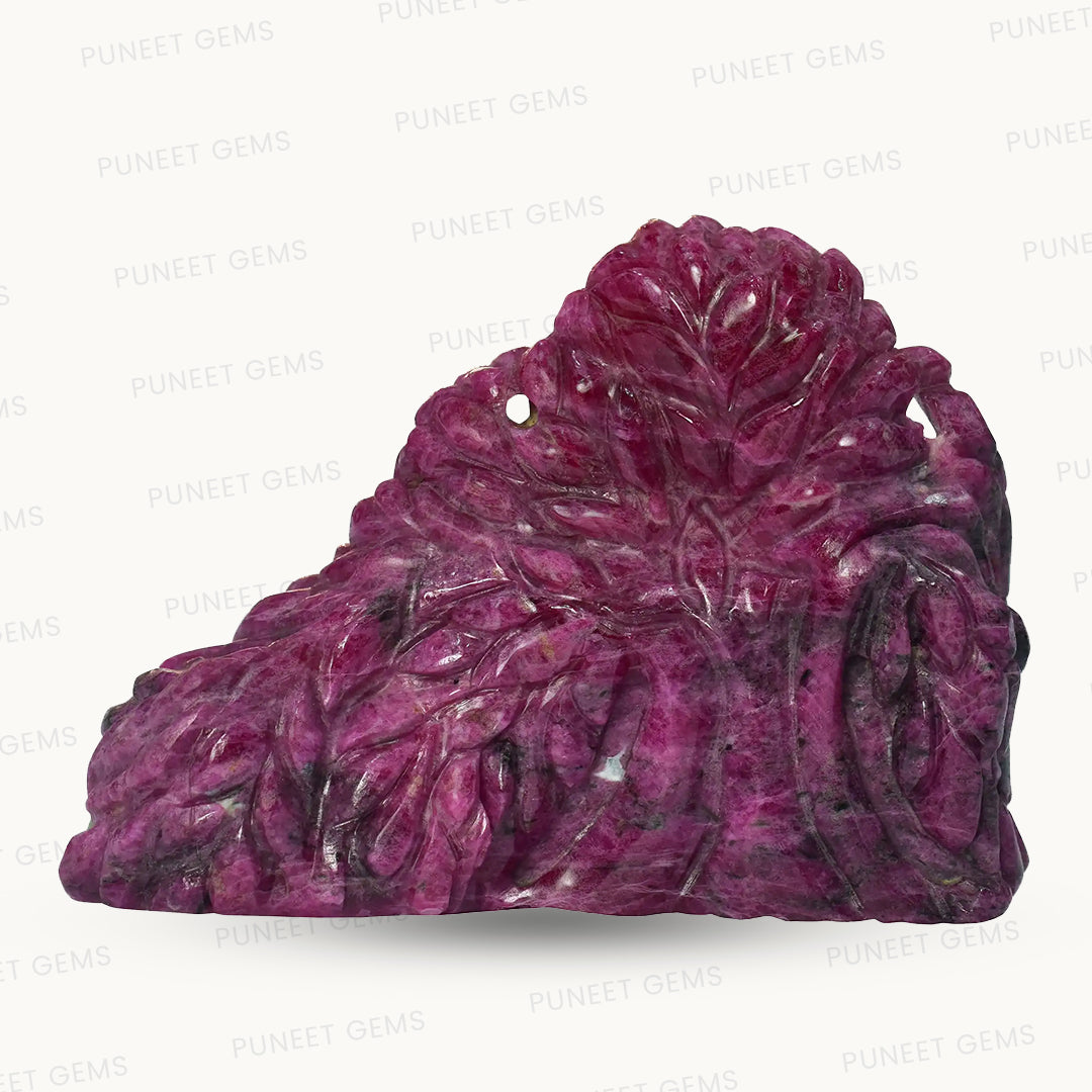 Natural Ruby Ganesh Figure 1190.01 CT