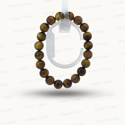 Natural Tiger Eye Bracelet – Confidence, Courage & Grounding Energy