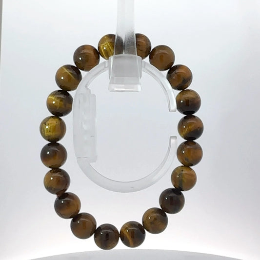 Natural Tiger Eye Bracelet – Confidence, Courage & Grounding Energy