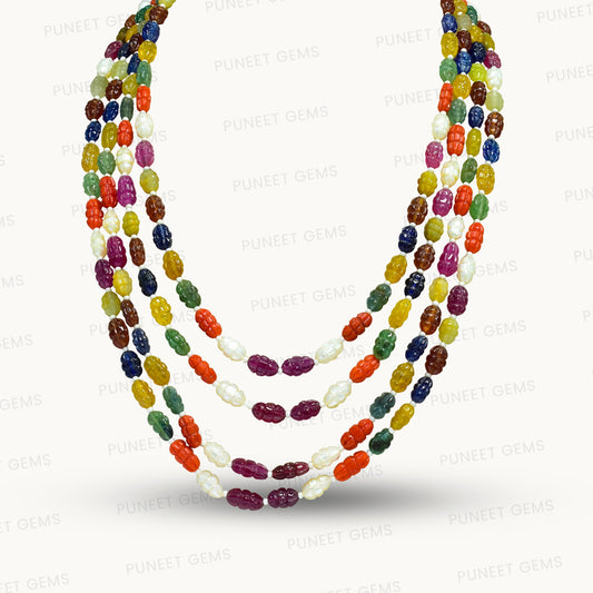 Navratan Special Cutting Mala – 4 Line 605 CT