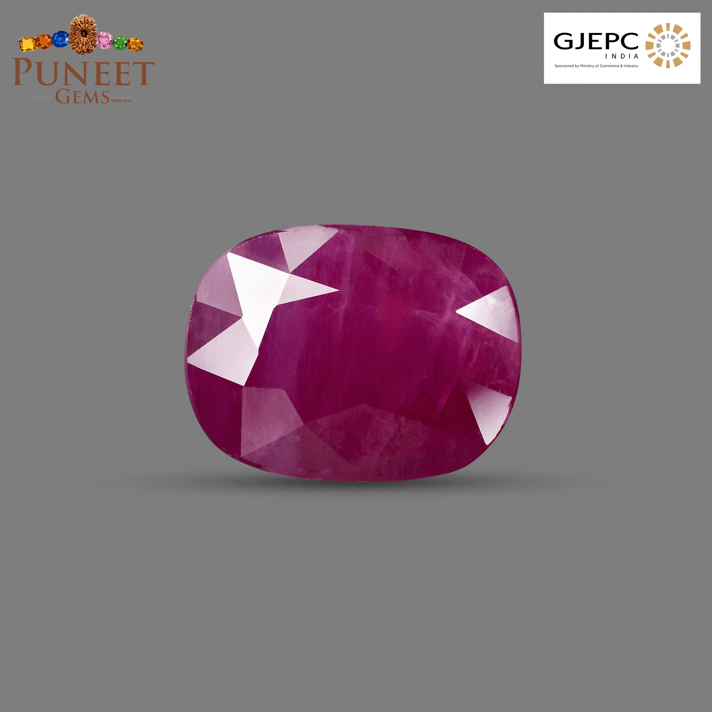 Natural Mozambique Ruby 6.39 Ct Certified