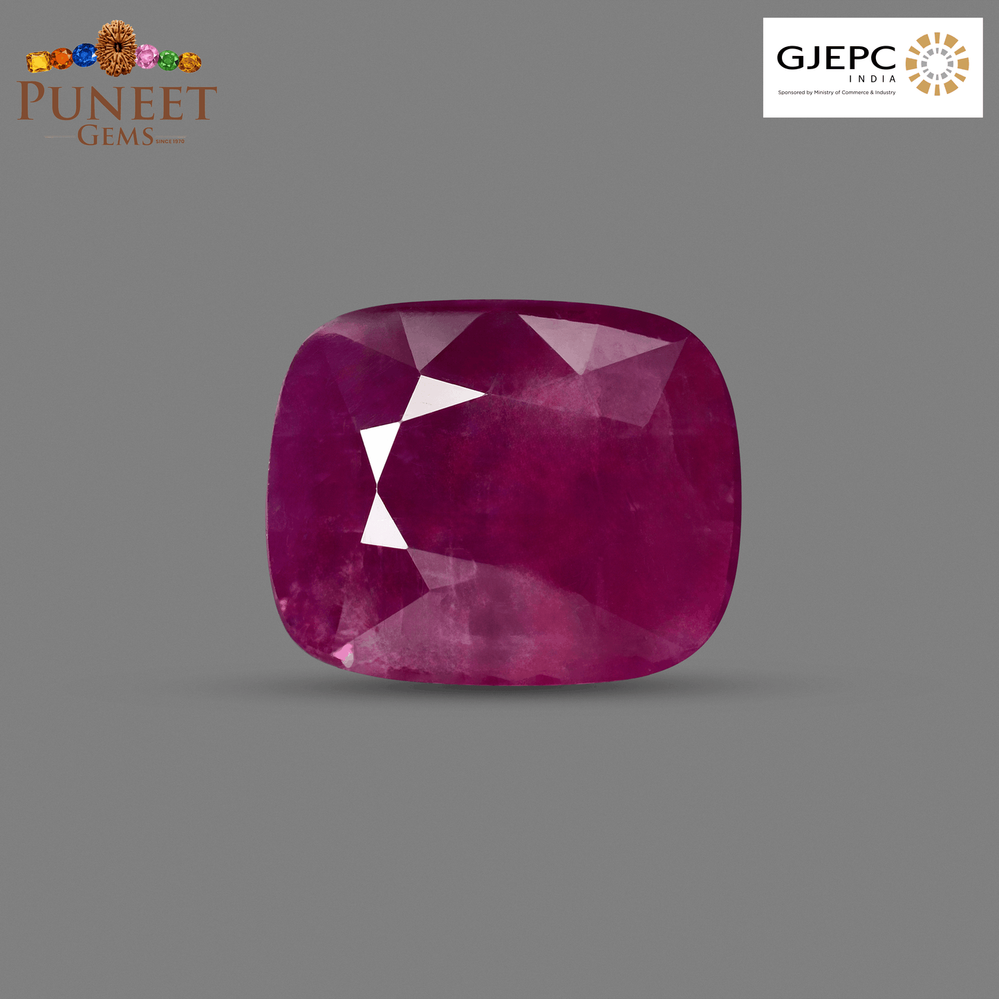 Natural Mozambique Ruby 9.22 Ct Certified