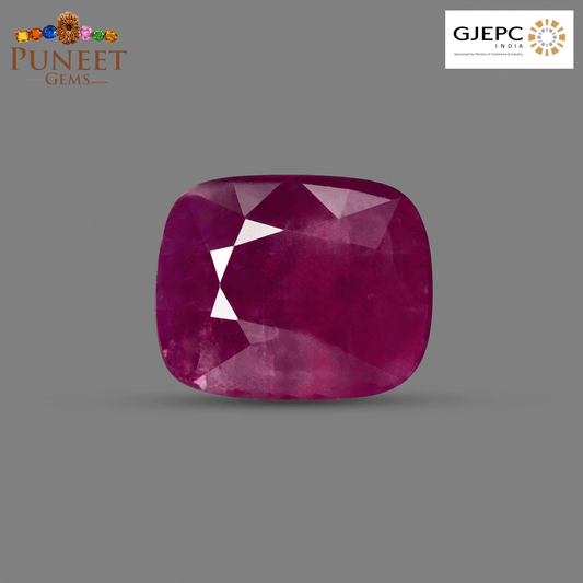 Natural Mozambique Ruby 9.22 Ct Certified