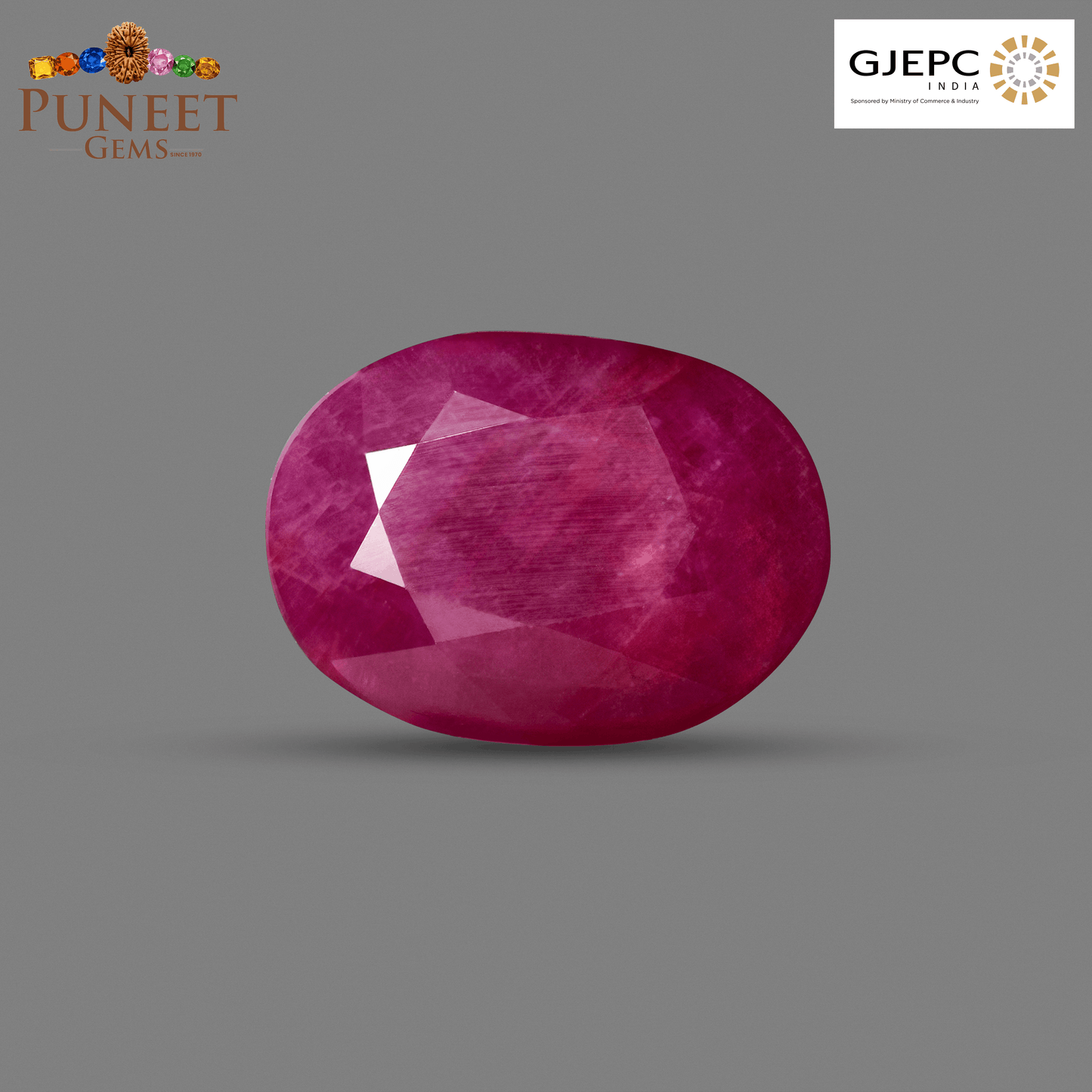 Natural Mozambique Ruby 7.08 Ct Certified