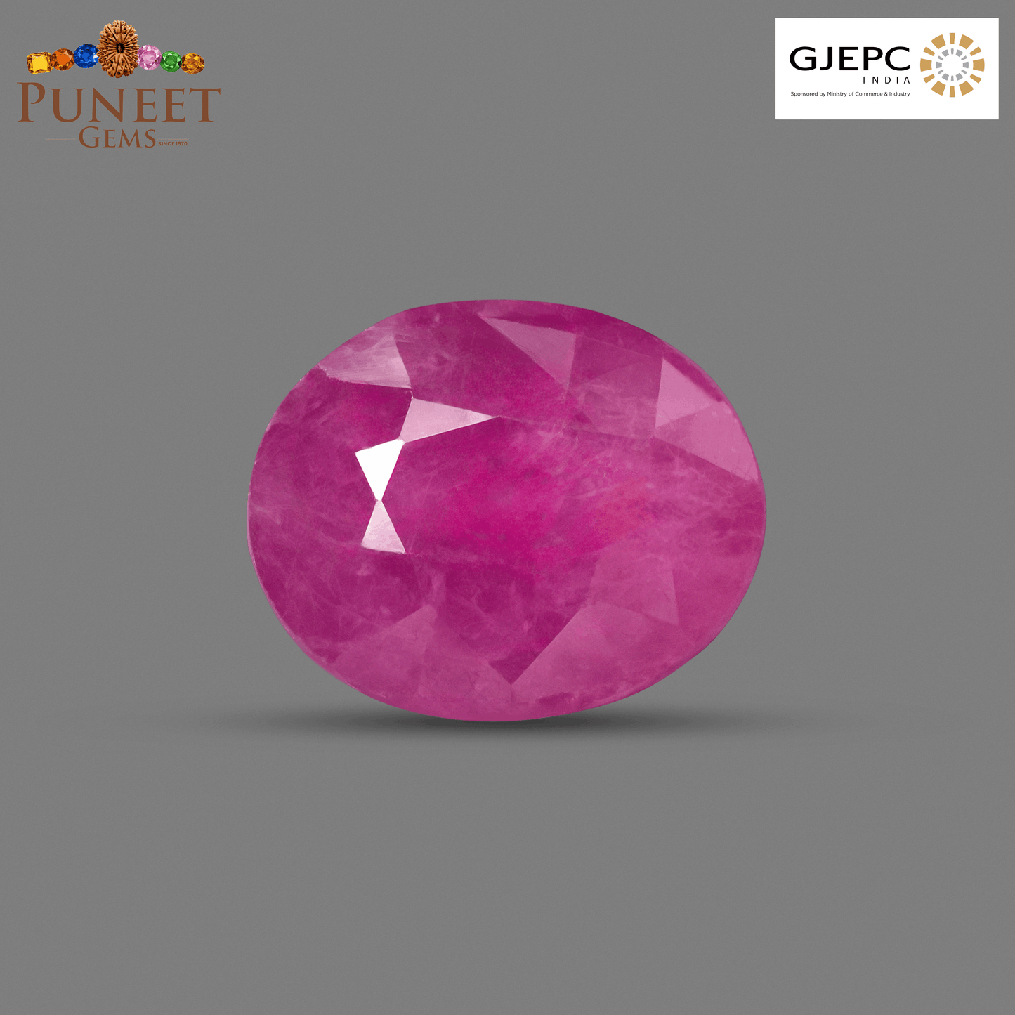 Natural Mozambique Ruby 3.49 Ct Certified