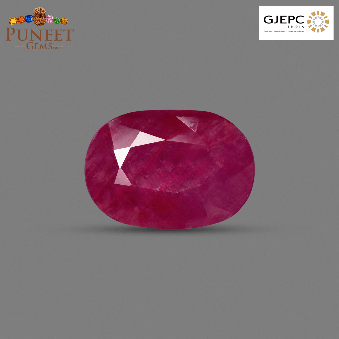 Natural Mozambique Ruby 3.98 Ct Certified
