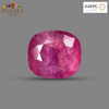 Natural Mozambique Ruby 4.46 Ct Certified