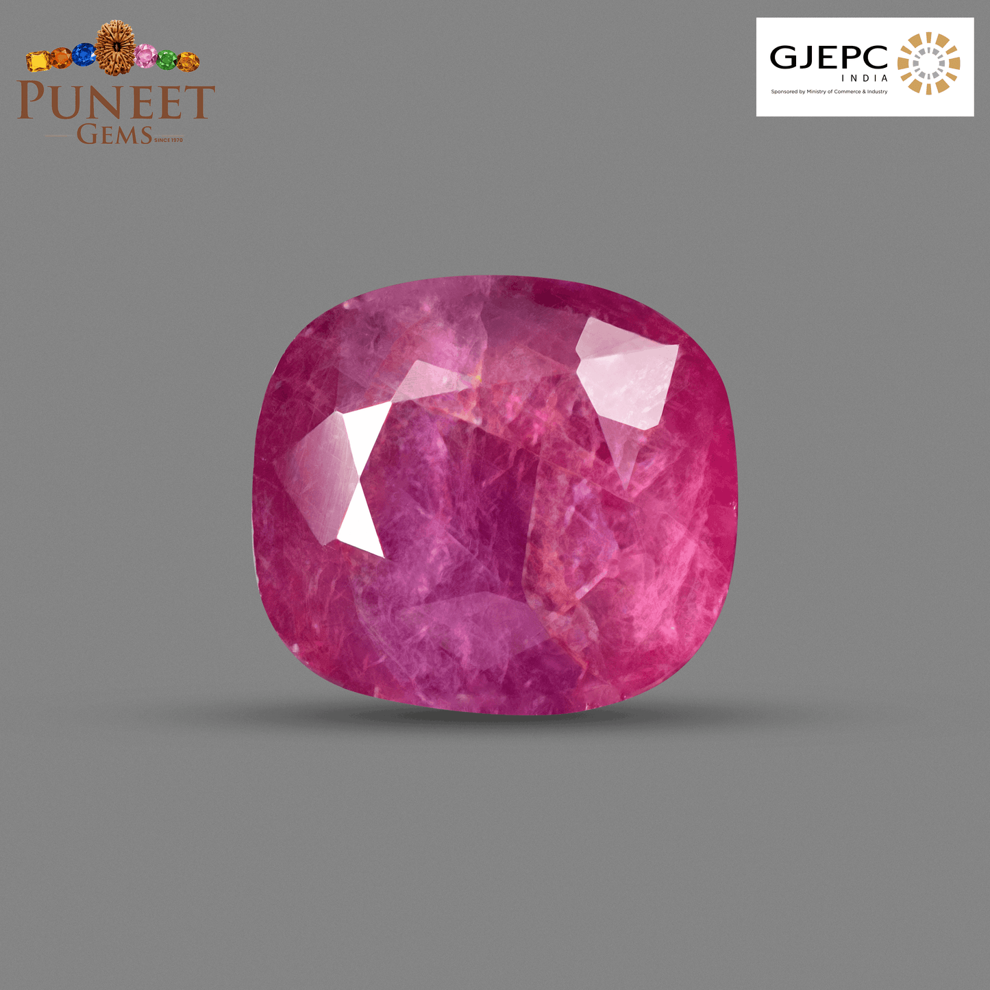 Natural Mozambique Ruby 4.46 Ct Certified