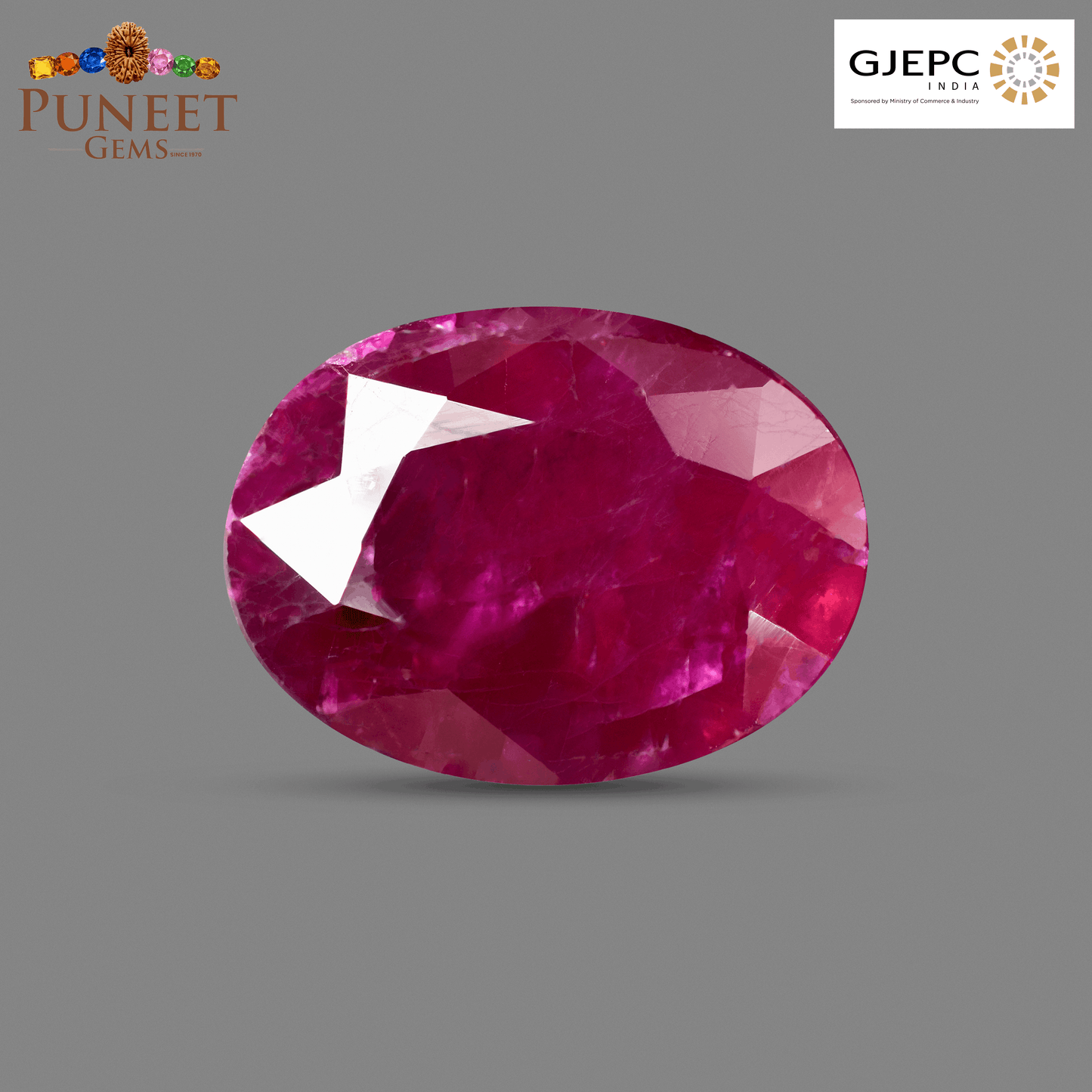 Natural Mozambique Ruby 6.58 Ct Certified