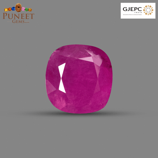 Natural Mozambique Ruby 6.75 Ct Certified
