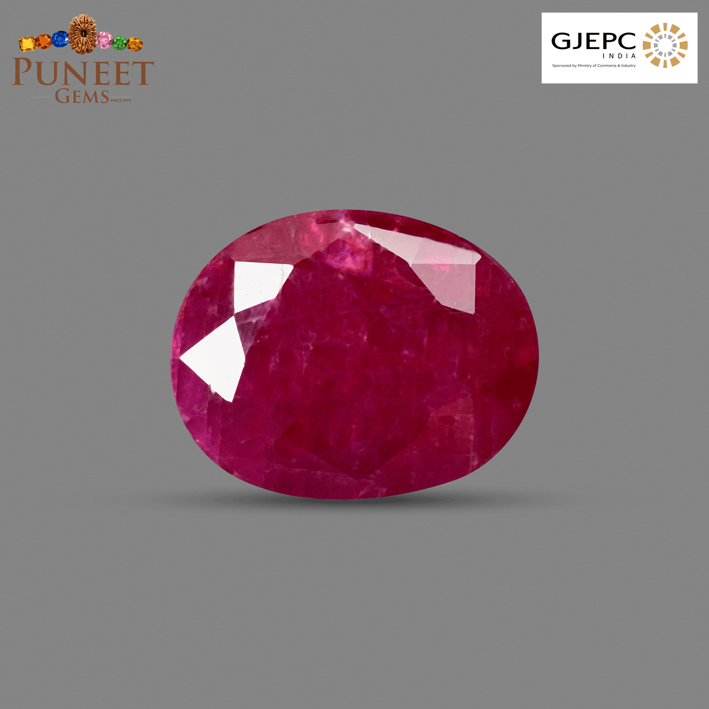 Natural Mozambique Ruby 4.07 Ct Certified
