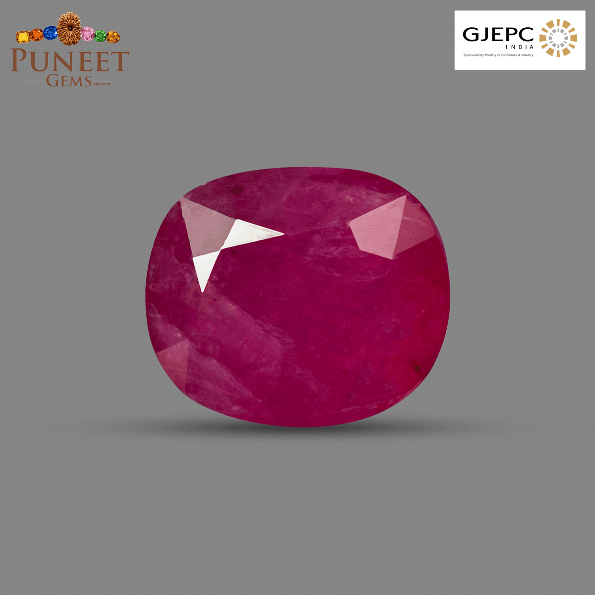 Natural Mozambique Ruby 4.66 Ct Certified