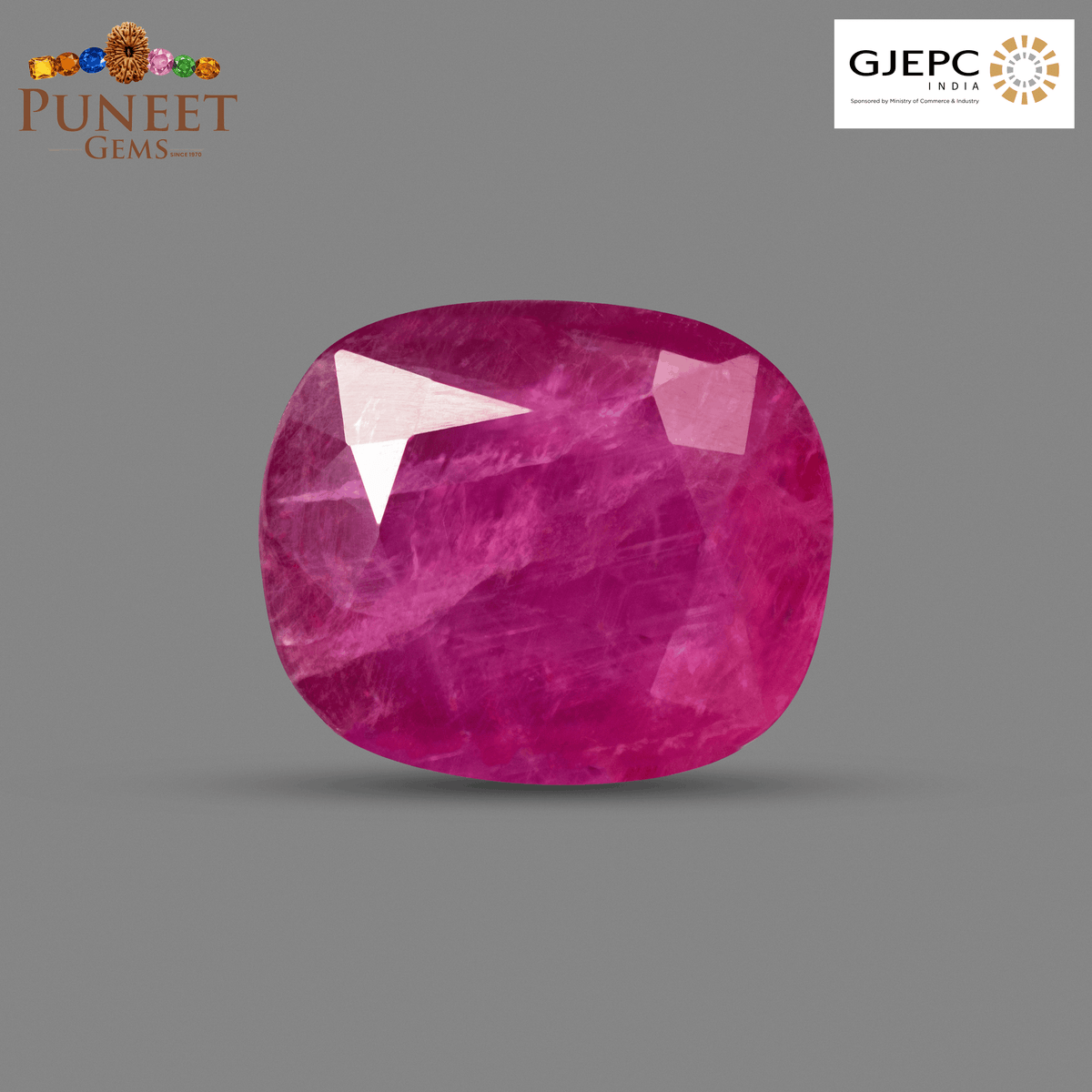 Natural Mozambique Ruby 4.90 Ct Certified