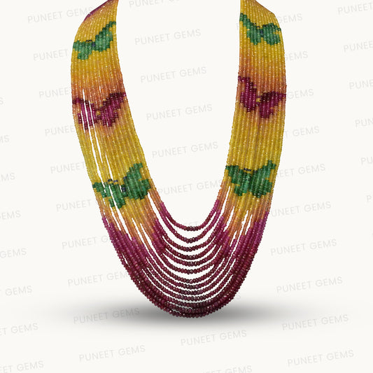 Rainbow Butterfly Mala 662 CT
