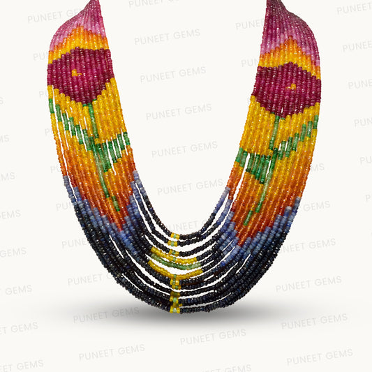 Rainbow Rose Mala 570 CT