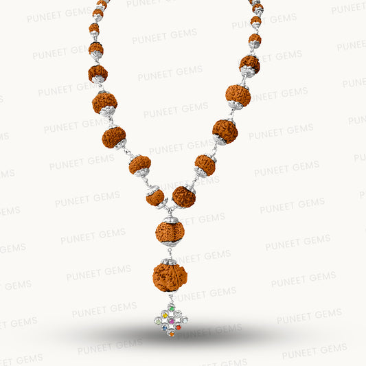 Silver Sidh Rudraksha Mala – Indonesian Origin