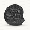 Shaligram Laxmi Ganesh with Sudarshan Chakra Figure