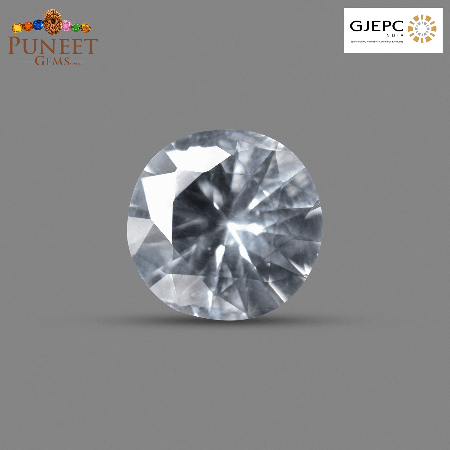 Natural White Sapphire 0.98 Ct – Certified Gemstone