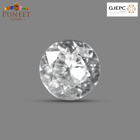 Natural White Sapphire 1.33 Ct – Certified Gemstone