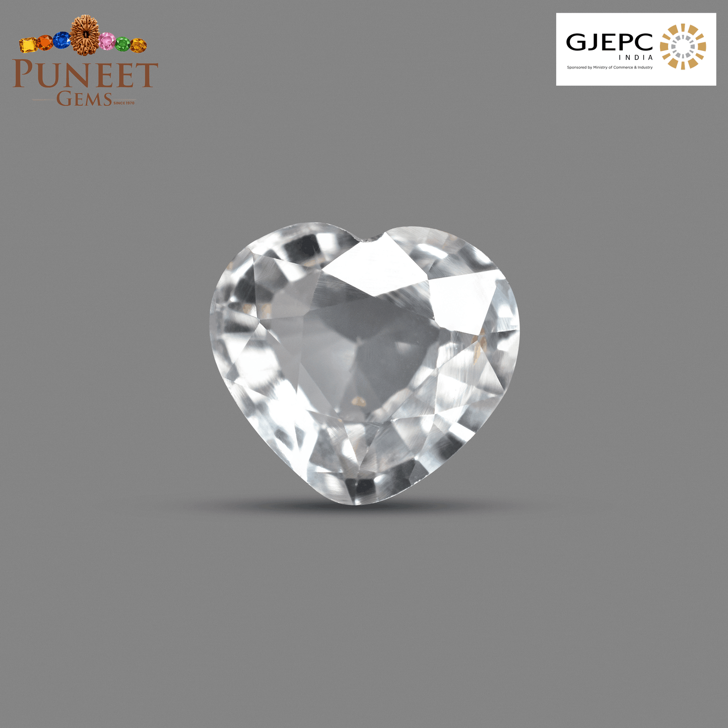 Natural White Sapphire 2.01 Ct – Certified Gemstone