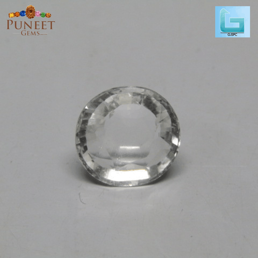 Natural White Topaz 7.98 Ct – Certified Gemstone