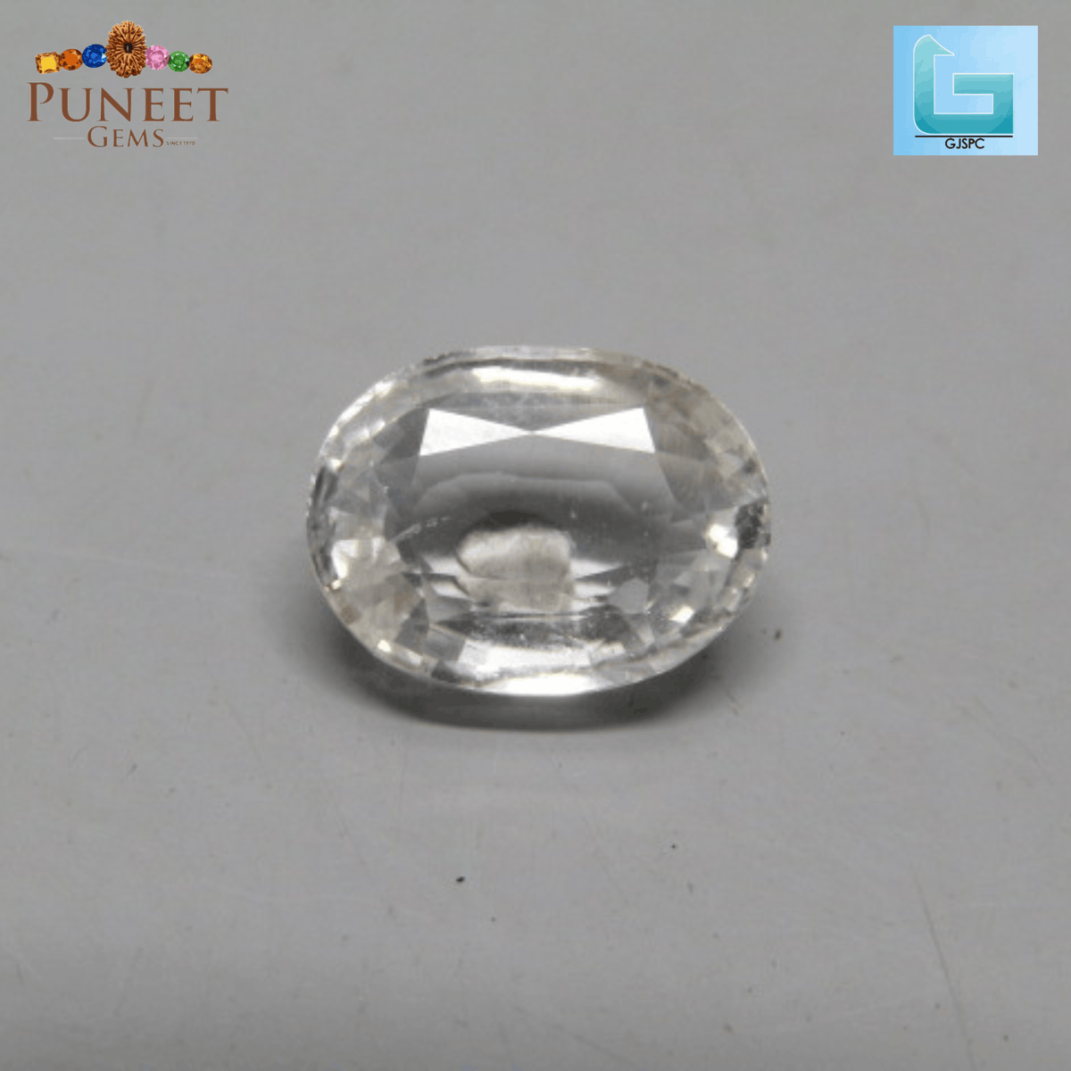 Natural White Topaz 6.21 Ct – Certified Gemstone