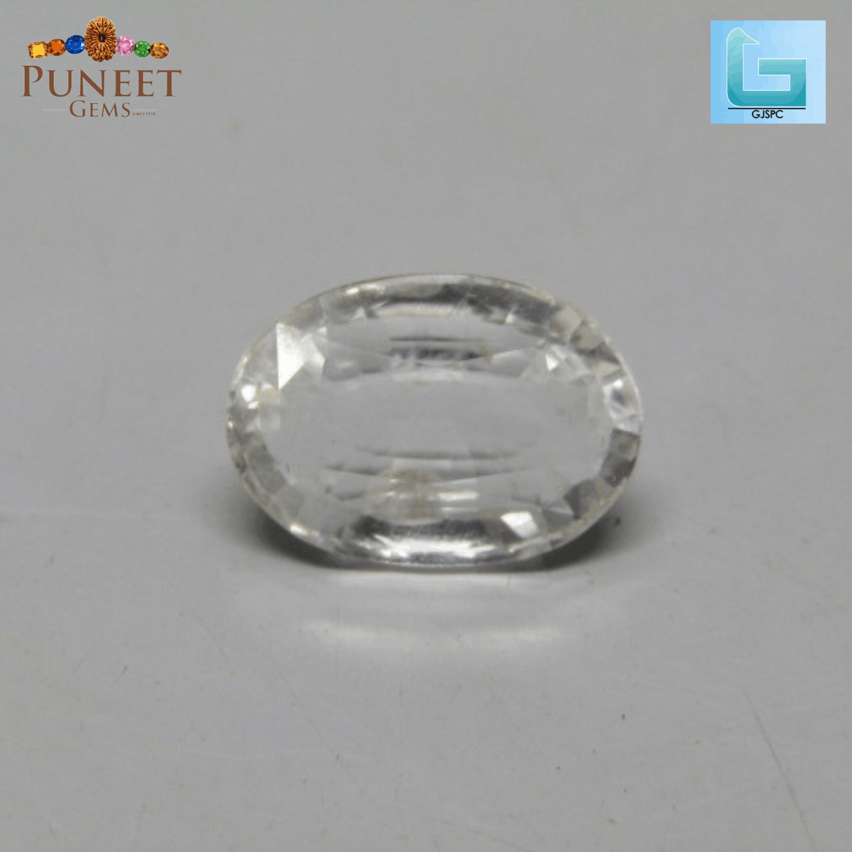 Natural White Topaz 7.29 Ct – Certified Gemstone