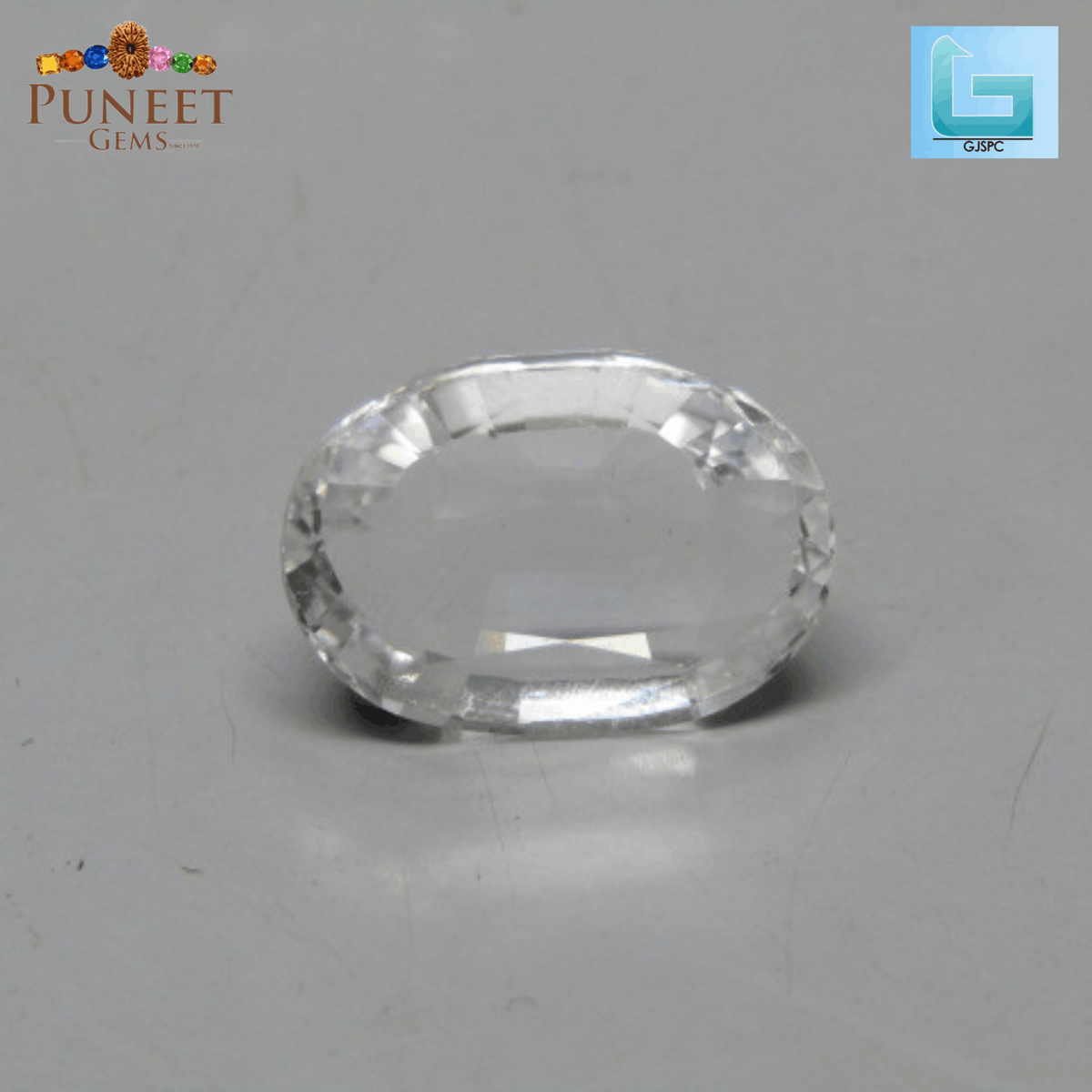 Natural White Topaz 10.47 Ct – Certified Gemstone