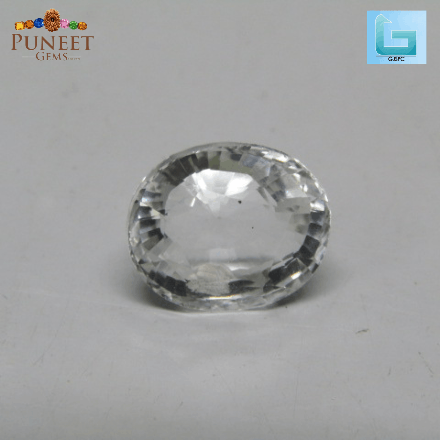 Natural White Topaz 9.26 Ct – Certified Gemstone