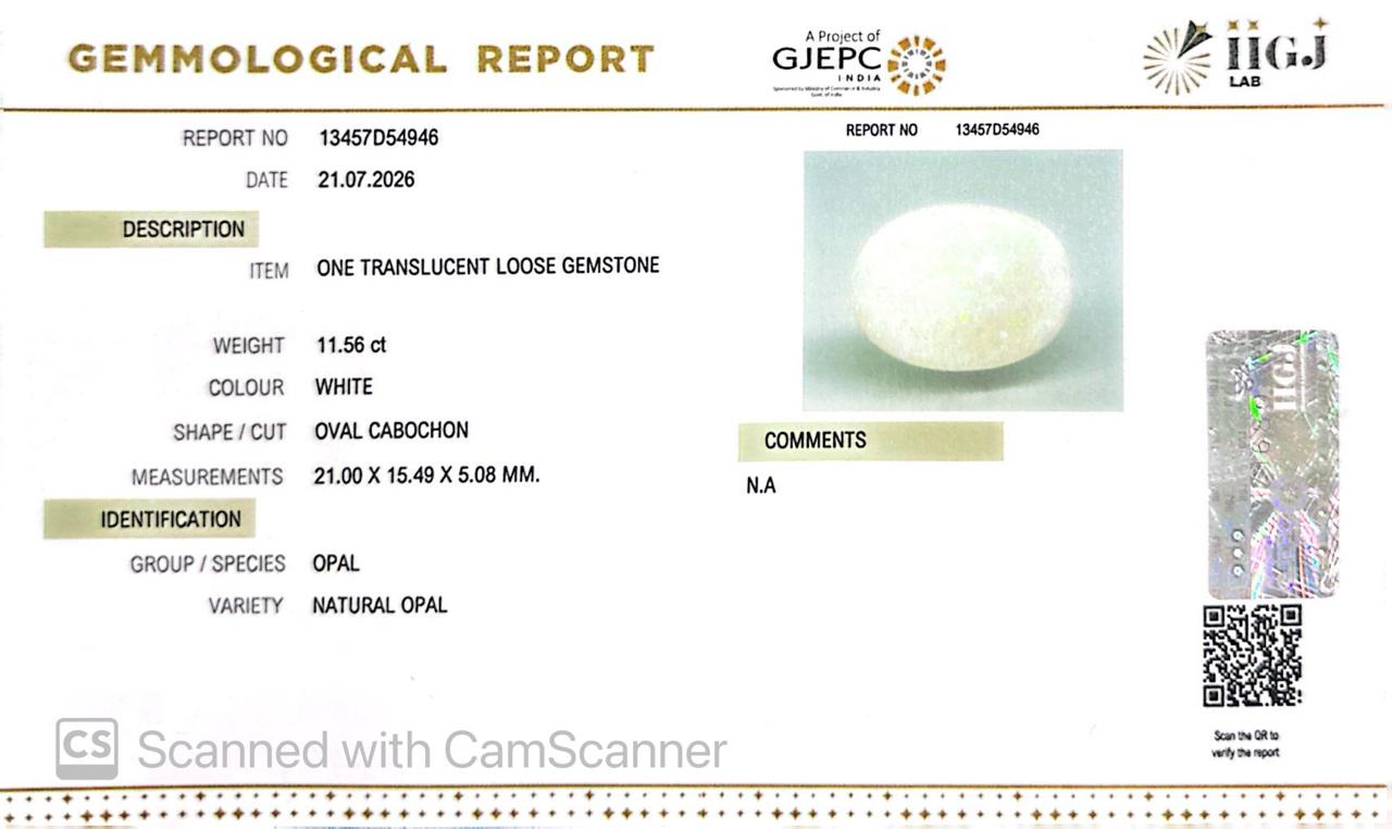 Natural Australian Opal 11.56CT